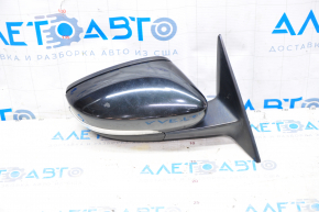 Side mirror right VW Beetle 12-19 black, 6 pins, turn signal