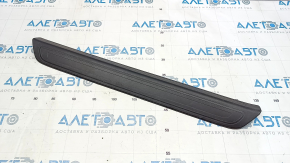Door sill trim outer front right Audi Q5 8R 09-17 black, worn, crack in guide