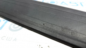 Door sill trim outer front right Audi Q5 8R 09-17 black, worn, crack in guide