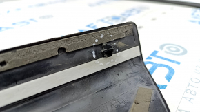 Door sill trim outer front right Audi Q5 8R 09-17 black, worn, crack in guide
