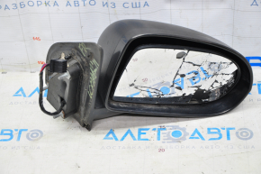 Right side mirror Jeep Compass 11-16 5 pins, heated, structure, broken mirror element
