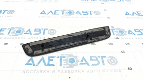 Door sill trim outer rear right Audi A4 B8 08-16 sedan, black, with chrome trim, worn
