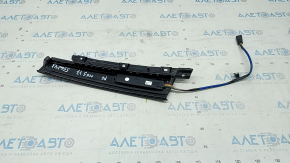 Door trim side front left Ford Fusion mk5 13-20 with code, black gloss, scratches, air on edge
