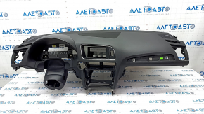 Torpedo front panel with AIRBAG Audi Q5 8R 09-17 black Bang and Olufsen, scratch
