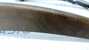 Audi Q5 8R 09-17 center console trim wood grain, texture, worn, scratches