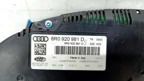 Instrument cluster Audi Q5 8R 13 hybrid, 129k, driftwood