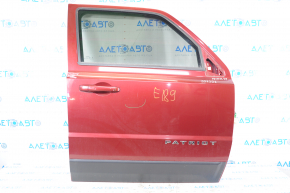 Door assembly front right Jeep Patriot 11-17 red PRP