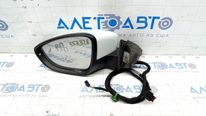 Side mirror left VW Passat b8 16-19 USA 10+2 pins, turn signal, BSM, heated, white