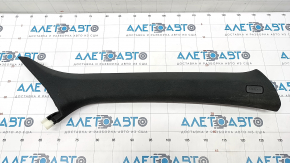 Front pillar trim right Audi Q5 8R 09-17 black, worn