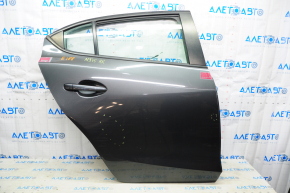 Door assembly rear right Mazda 3 14-18 BM graphite 42A dents
