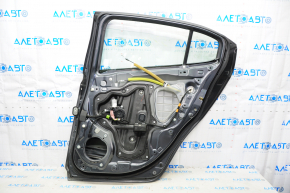 Door assembly rear right Mazda 3 14-18 BM graphite 42A dents