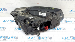 Headlight front left bare Audi Q5 8R 13-17 xenon, adaptive, broken mount, reflector defect