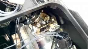 Headlight front left bare Audi Q5 8R 13-17 xenon, adaptive, broken mount, reflector defect