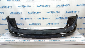 Bare rear bumper Audi Q5 8R 09-17 black LY9B, broken fasteners, dents