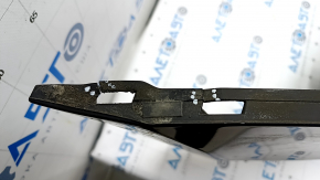 Bare rear bumper Audi Q5 8R 09-17 black LY9B, broken fasteners, dents