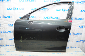 Door bare front left Mazda 3 14-18 BM graphite 42A, putty 1.25mm, painted