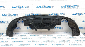 Rear bumper lip for 2 pipes Audi Q5 8R 13-17 for parking sensors, without towbar, scratches, crack, dented, broken fasteners