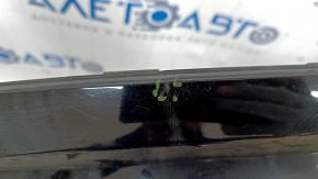 Rear bumper lip for 2 pipes Audi Q5 8R 13-17 for parking sensors, without towbar, scratches, crack, dented, broken fasteners