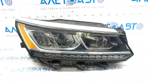 Headlight front right VW Passat b8 16-19 USA complete LED, sand