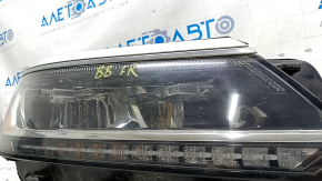 Headlight front right VW Passat b8 16-19 USA complete LED, sand