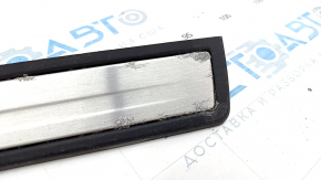 Door sill trim front right outer Acura MDX 07-13 black, with chrome trim, corrosion