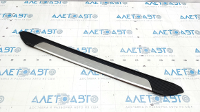 Door sill trim front left Honda CRZ 11-16 black carbon, worn