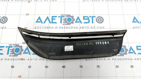 Door sill outer rear left Audi Q5 8R 13-16 hybrid black with chrome, scratches