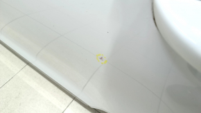 Door assembly rear left VW Passat b8 16-19 USA white LC9A, butt, web on triangle