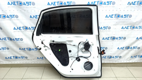 Door assembly rear left VW Passat b8 16-19 USA white LC9A, butt, web on triangle