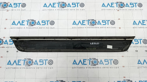 Door sill outer front left Audi Q5 8R 13-16 hybrid black with chrome, scratches, dent, broken fastening