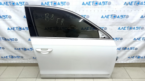 Door assembly front right VW Passat b8 16-19 USA white LC9A