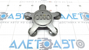Central cap for Audi Q5 8R 09-17 127mm disk, type 1, painted, chrome finish