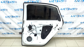 Door assembly rear right VW Passat b8 16-19 USA white LC9A, spider web on triangle