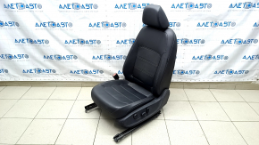Driver's seat VW Passat b8 16-19 USA with airbag, electric, heated, leather, black