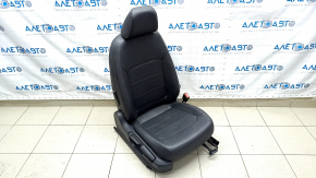 Passenger seat VW Passat b8 16-19 USA with airbag, mechanical, heated, leather black