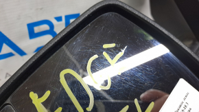 Left side mirror assembly Ford Edge 15-18 3 pins, structure, scratches, bump on the housing