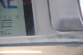 Door assembly rear left Jeep Compass 11-16 graphite PDM dent, film peeled off
