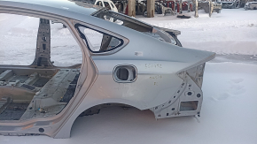 Quarter wing rear left Ford Fusion mk5 13-20 silver, butt, on body