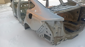 Quarter wing rear left Ford Fusion mk5 13-20 silver, butt, on body