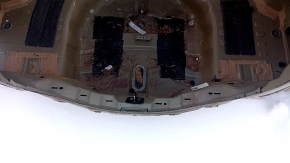 Ford Fusion mk5 13-20 rear panel on body, silver