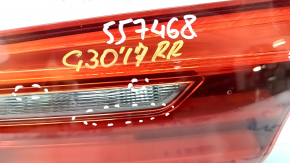 Light inside trunk lid right BMW 5 G30 17-20 cracks