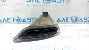 Muffler tip left Ford Fusion mk5 13-20 for 2 pipes, rusty, scuffs