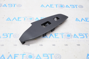 Front right window lift control trim Mazda 3 14-18 BM black