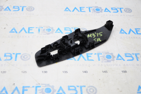 Front right window lift control trim Mazda 3 14-18 BM black