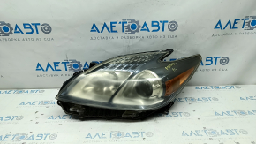 Headlight front left Toyota Prius 30 13-15 halogen, plug-in, sand, for polishing