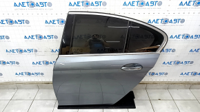 Door assembly rear left BMW 5 G30 17-23 gray C2Y, keyless