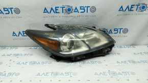 Headlight front right Toyota Prius 30 12-15 bare, halogen, plug-in, for polishing
