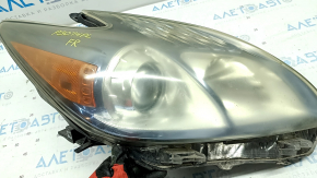 Headlight front right Toyota Prius 30 12-15 bare, halogen, plug-in, for polishing
