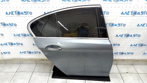 Door assembly rear right BMW 5 G30 17-23 gray C2Y, keyless