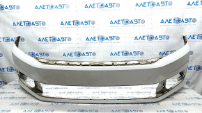 Bare front bumper VW Passat b8 16-19 USA white, scratches